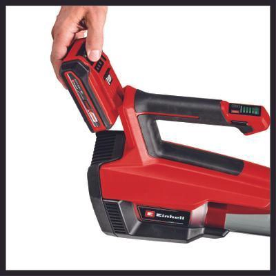 SOPLADOR EINHELL HOJAS INALAMBRICO GP-LB 18/200 LI-E - 2