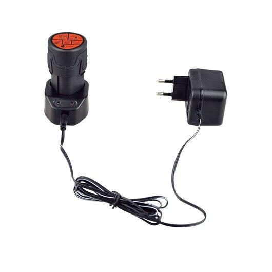 TALADRO PERCUTOR BLACK Y DECKER HP12-B2C 12V MAX ION LITIO+CARGADOR 1.5AH+CARGADOR+BOLSO NYLON - 2