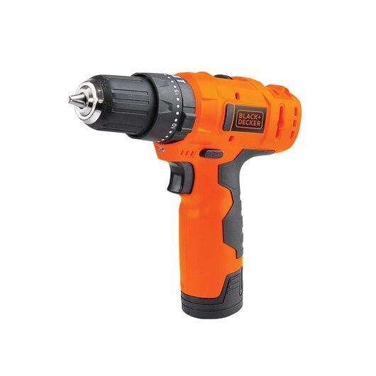 TALADRO PERCUTOR BLACK Y DECKER HP12-B2C 12V MAX ION LITIO+CARGADOR 1.5AH+CARGADOR+BOLSO NYLON - 9