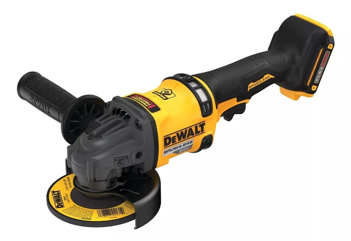 ESMERIL ANGULAR DEWALT DCG418T1 4 1/2 60V+1BAT  6.0AH+CARG - 4