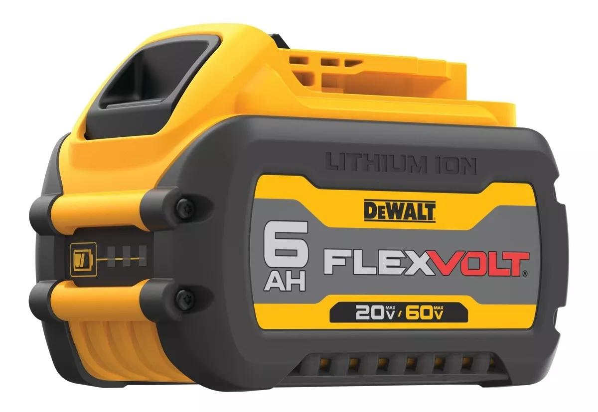 ESMERIL ANGULAR DEWALT DCG418T1 4 1/2 60V+1BAT  6.0AH+CARG - 5
