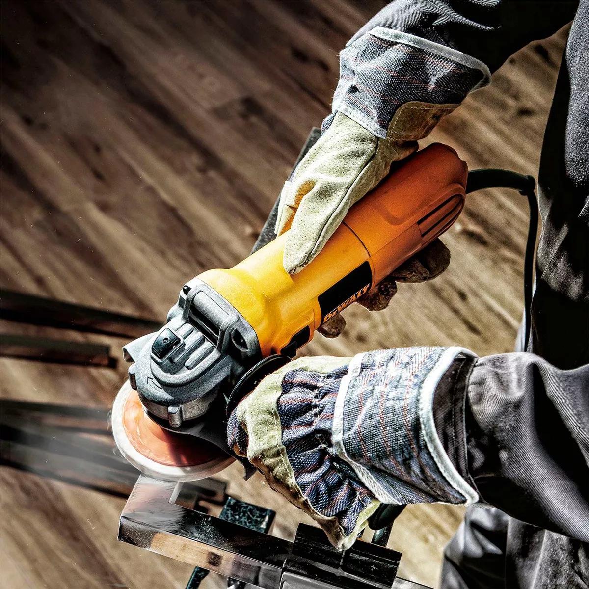 KIT DEWALT INGLETEADORA 10' DWS713 + ESMERIL 4 1/2' 950W DWE4118 - 3