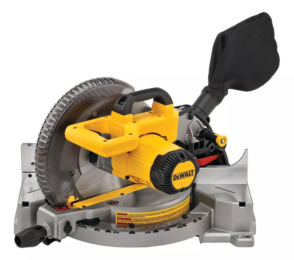 KIT DEWALT INGLETEADORA 10' DWS713 + ESMERIL 4 1/2' 950W DWE4118 - 5