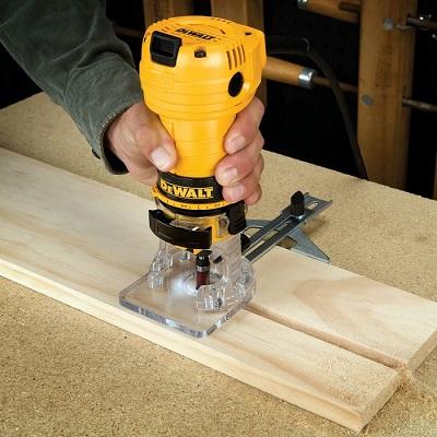 REBAJADORA DE LAMINADO DEWALT DWE6000-B2 450W - 4