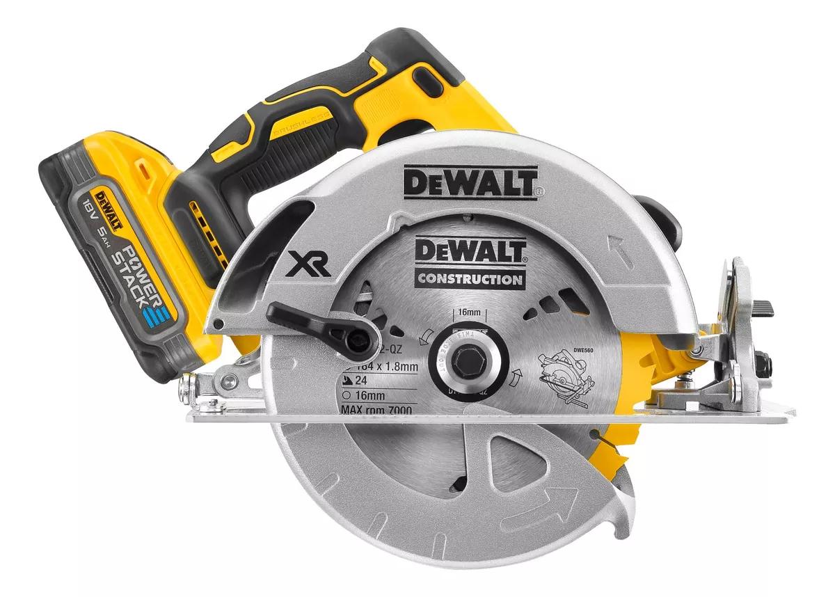 SIERRA CIRCULAR DEWALT DCS570H2-B2 20V 7 1/4+2B 5A+C+BOLSO - 3