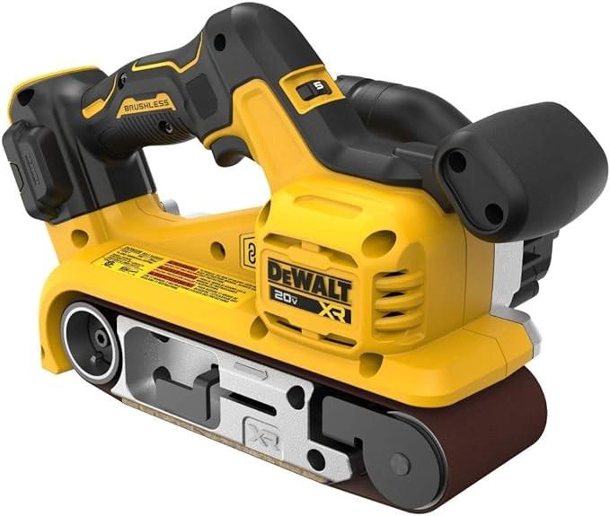 LIJADORA DEWALT BANDA 20V 3X21 BRUSHLESS XR DCW220B-B3 - 4