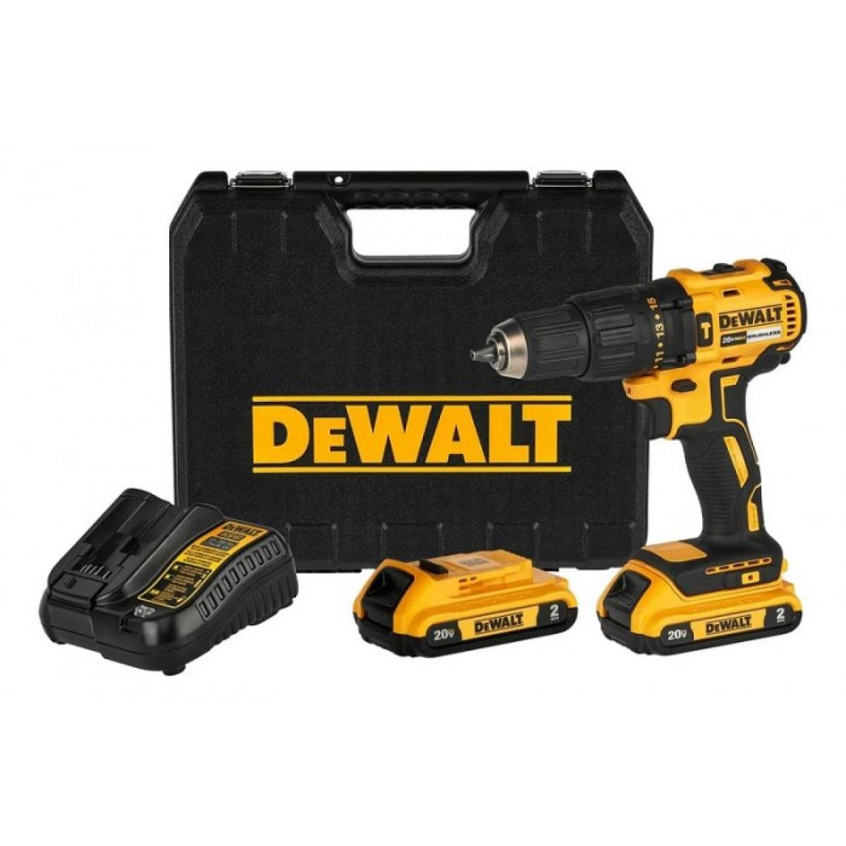 TALADRO INALAMBRICO PERCUTOR DEWALT 20V BRUSHLESS - 4
