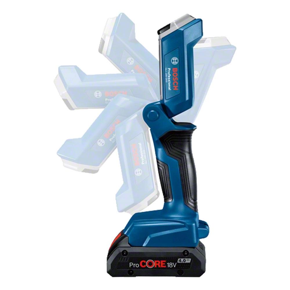 LINTERNA BOSCH 18V GLI 18V-300 SIN CARGADOR NI BATERIA - 6