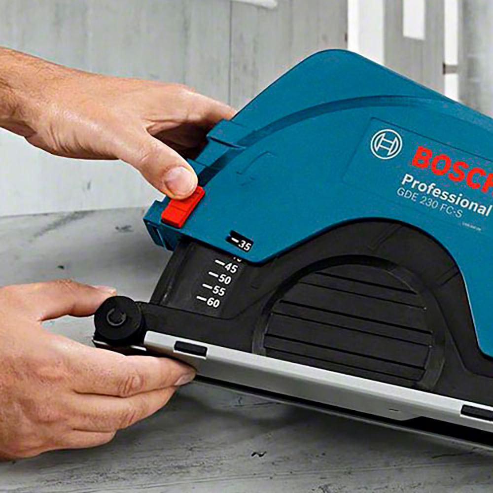 SISTEMA DE ASPIRACIÓN POLVO BOSCH GDE 230 FC-T PARA ESMERIL - 8