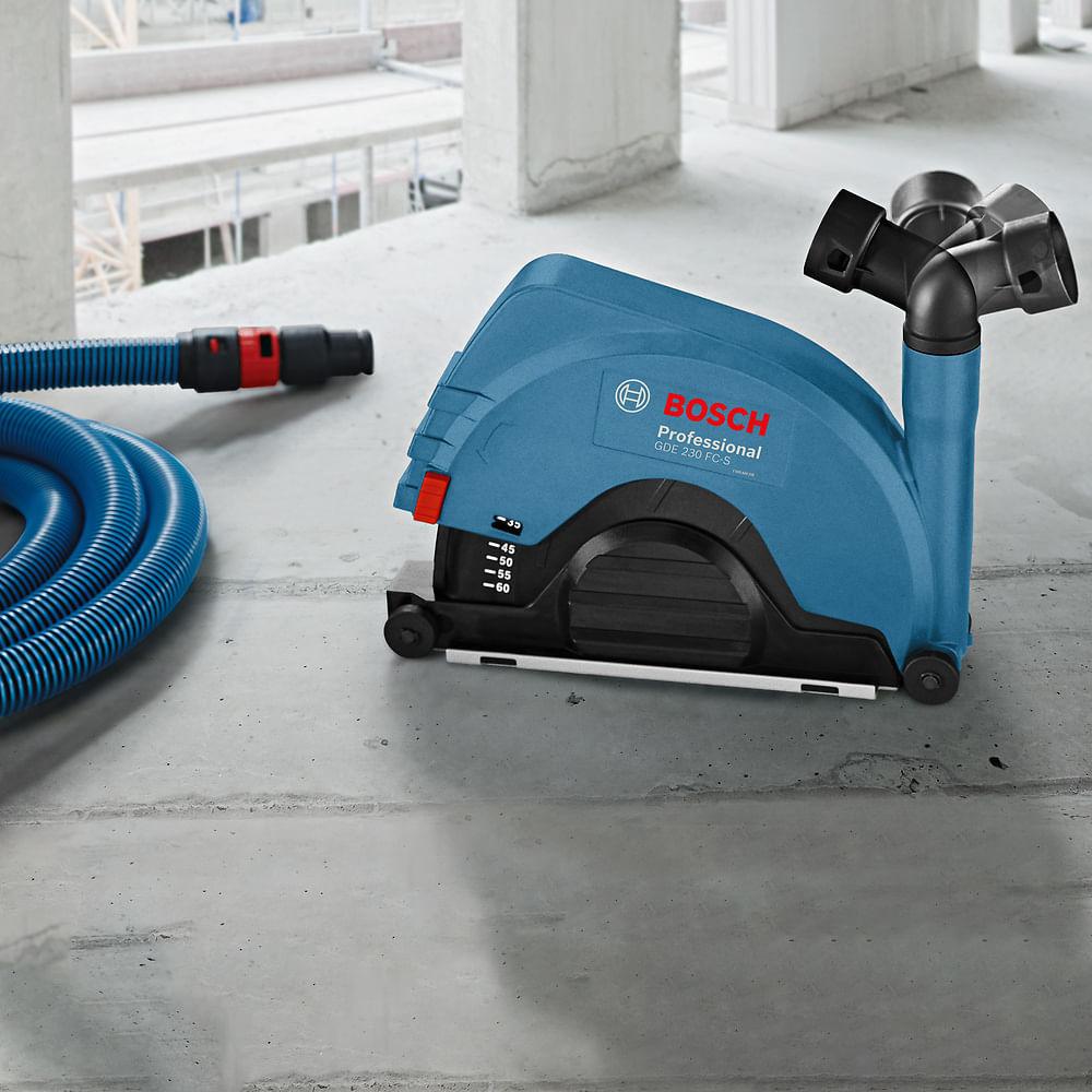 SISTEMA DE ASPIRACIÓN POLVO BOSCH GDE 230 FC-T PARA ESMERIL - 9