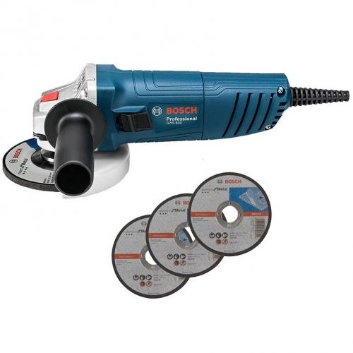 ESMERIL ANGULAR BOSCH GWS 850 INCLUYE 3 DISCOS - 1