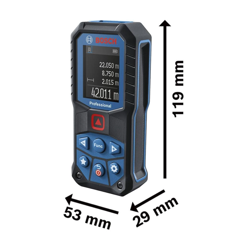 MEDIDOR DISTANCIA BOSCH LASER GLM 50-22 PROF - 4