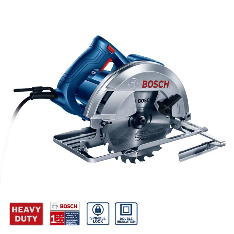 SIERRA CIRCULAR BOSCH 7' GKS 150 INCLUYE 2 DISCOS - 4