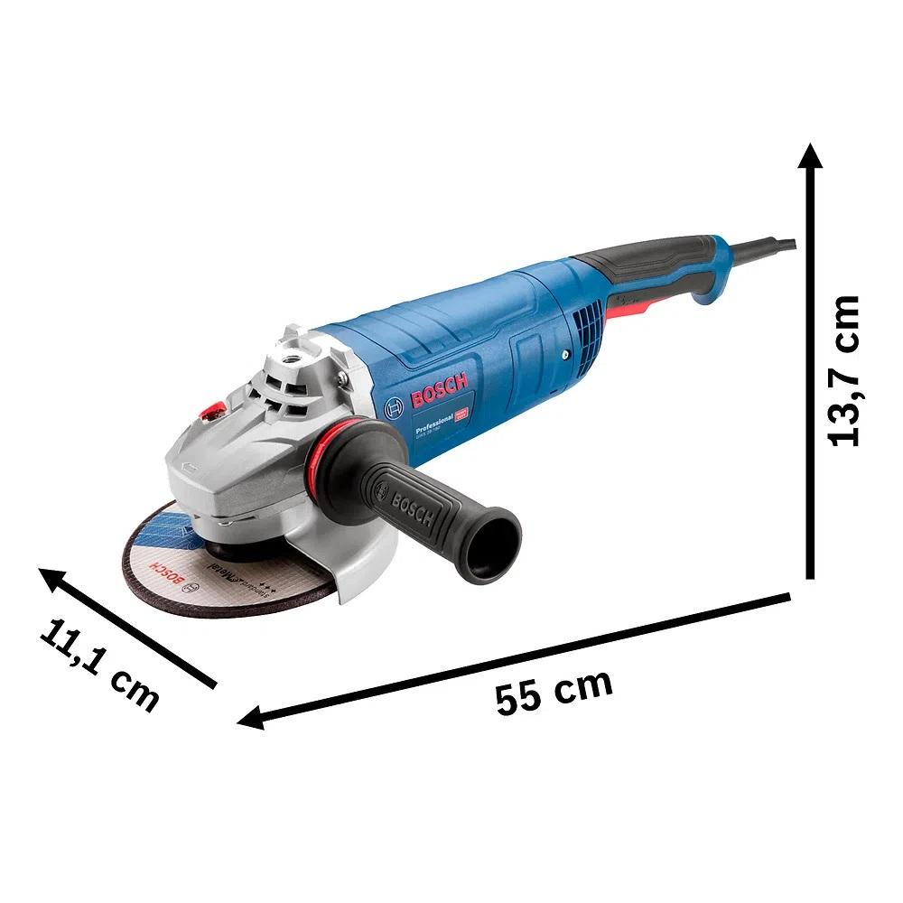 ESMERIL BOSCH 9 GWS 28-230 2800W VULCANO TC  06018F60N0 - 7