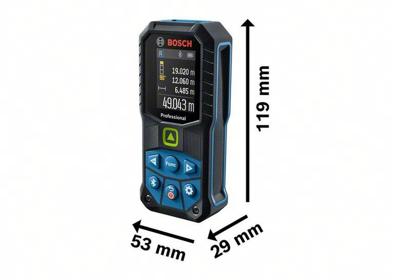 MEDIDOR LÁSER BOSCH GLM 50-27 CG CONECTI 50M VERDE - 2
