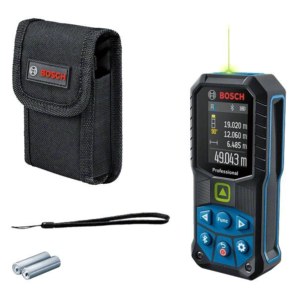 MEDIDOR LÁSER BOSCH GLM 50-27 CG CONECTI 50M VERDE - 3