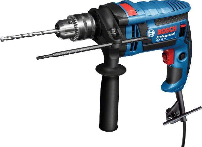 TALADRO PERCUTOR ATORNILLADOR BOSCH GSB 16 RE 750W - 1