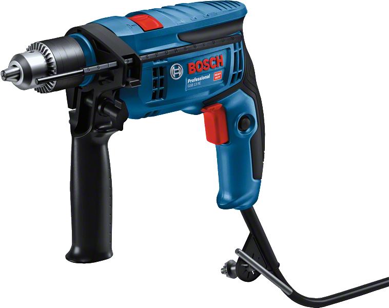 TALADRO PERC. ATORNILLADOR BOSCH GSB 13 RE BR-220V /750W - 1