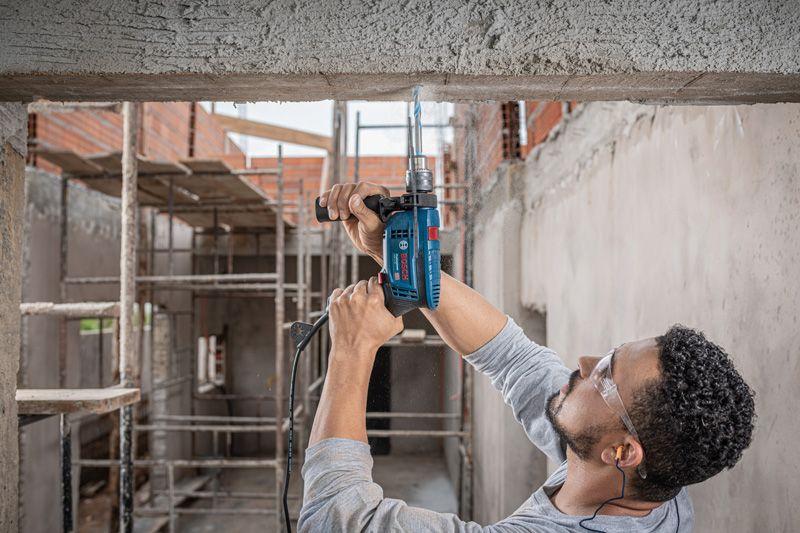 TALADRO PERC. ATORNILLADOR BOSCH GSB 13 RE BR-220V /750W - 3