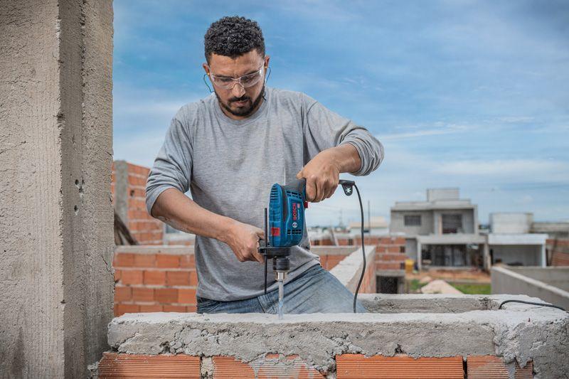 TALADRO PERC. ATORNILLADOR BOSCH GSB 13 RE BR-220V /750W - 8