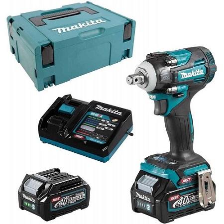 LLAVE DE IMPACTO INALAMBRICO 1/2' 40V MAKITA INCLUYE 2 BATERIAS 2.5AH + CARGADOR RAPIDO - 1