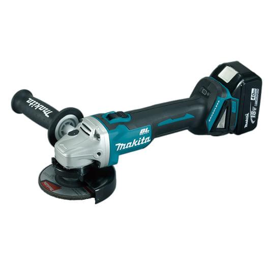 ESMERIL ANGULAR MAKITA DGA454RFE 4 1/2 18V+2 BAT 3.0A+ CARG - 2