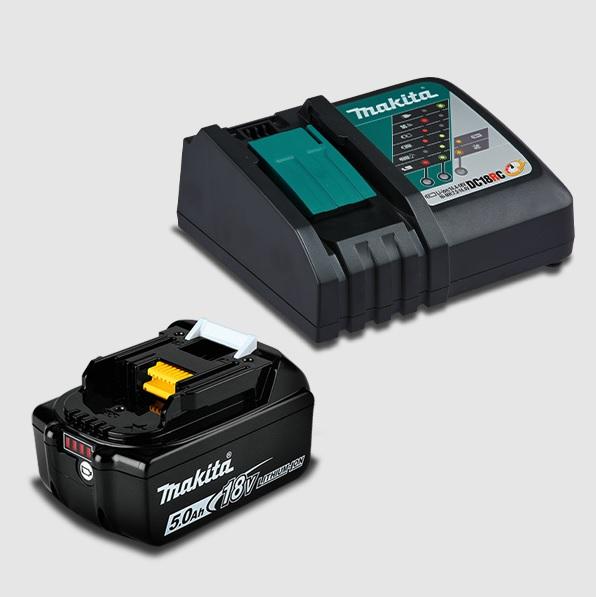 MOTOSIERRA MAKITA DUC357RT 18V + BATERIA 5.0A + CARG. - 2