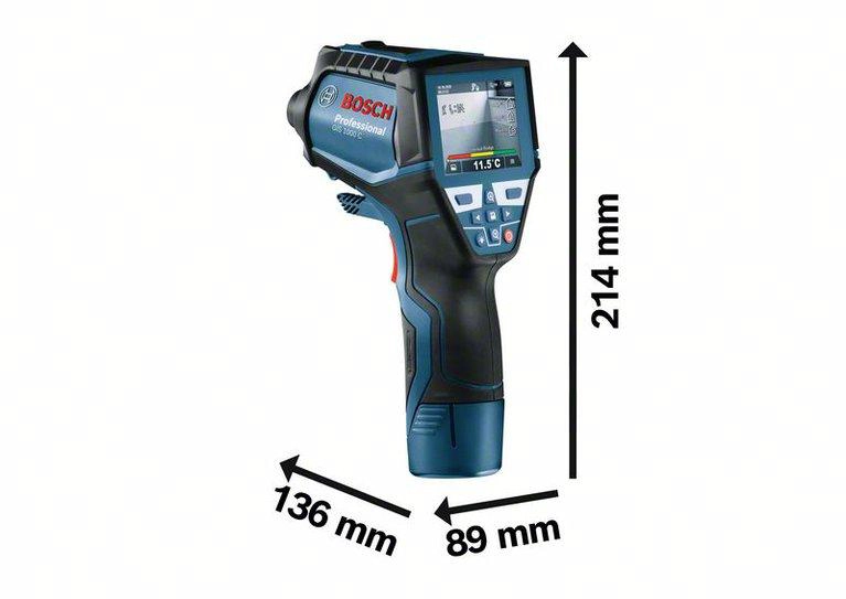 TERMOMETRO LASER GIS 1000C PROFESIONAL BOSCH - 2