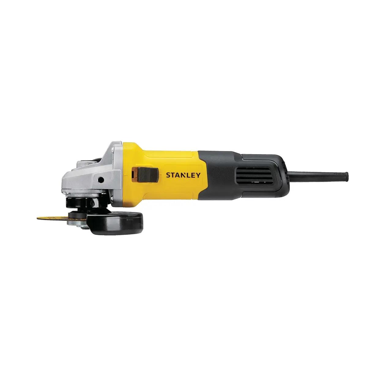 KIT STANLEY SG7115V10-KIT ESMERIL 4.1/2' 750W +10 DISCOS+BOLSA HERRAMIENTAS + CAJA PLASTICA 19' - 2