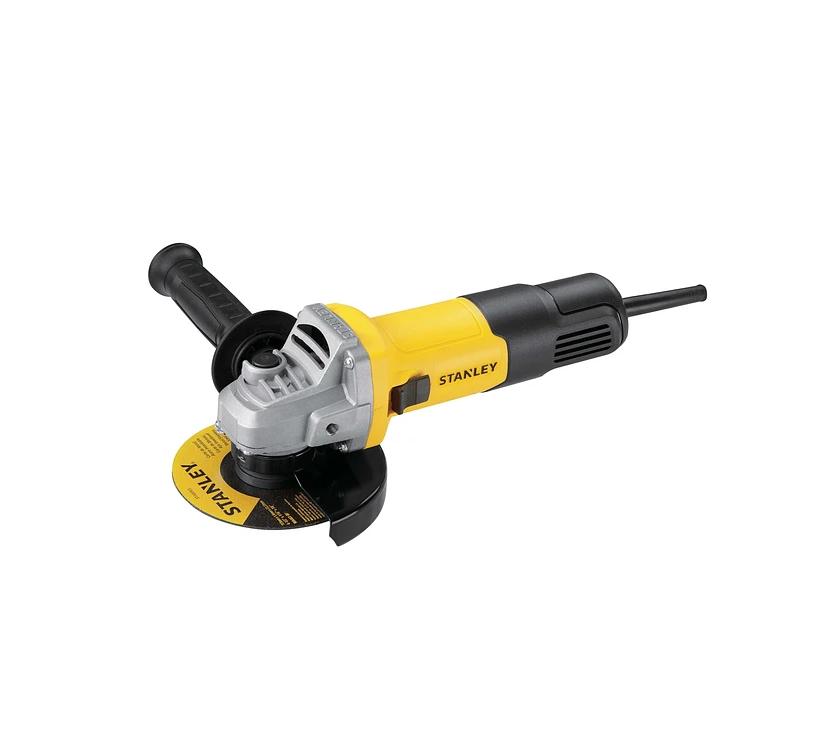 KIT STANLEY SG7115V10-KIT ESMERIL 4.1/2' 750W +10 DISCOS+BOLSA HERRAMIENTAS + CAJA PLASTICA 19' - 3