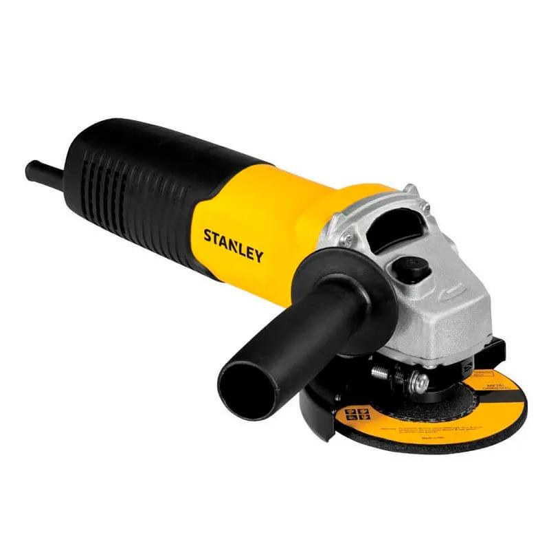 KIT STANLEY SG7115V10-KIT ESMERIL 4.1/2' 750W +10 DISCOS+BOLSA HERRAMIENTAS + CAJA PLASTICA 19' - 4