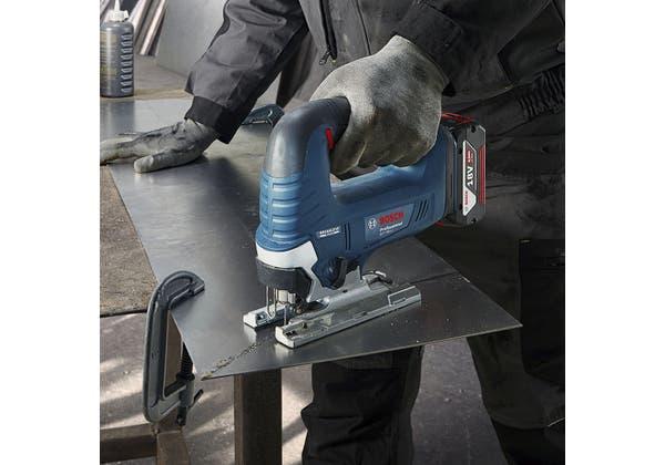 PACK TALADRO PERCUTOR BOSCH 18V GSB 185 + SIERRA CALAR GST 185 - 7