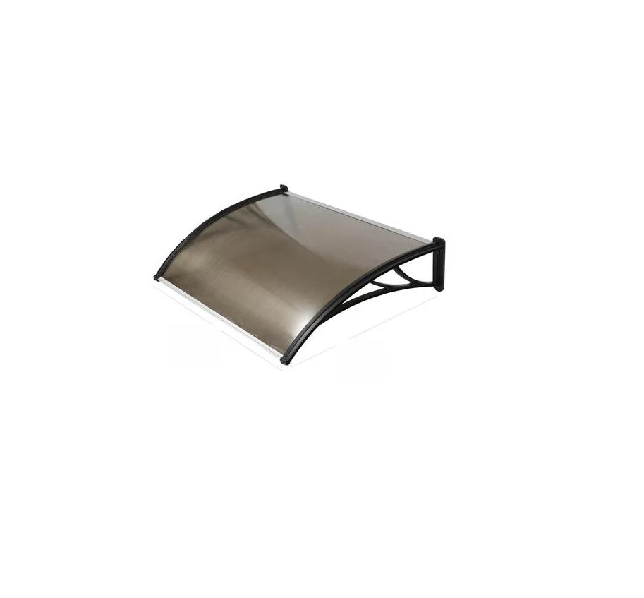 ALERO POLICARBONATO CURVO BRONCE DVP 1,0X1,05MTS