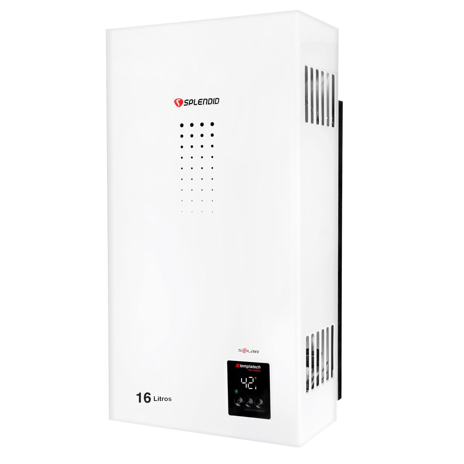 CALEFON SPLENDID TEMPLATECH GAS NATURAL 16 L IONIZADO - 5