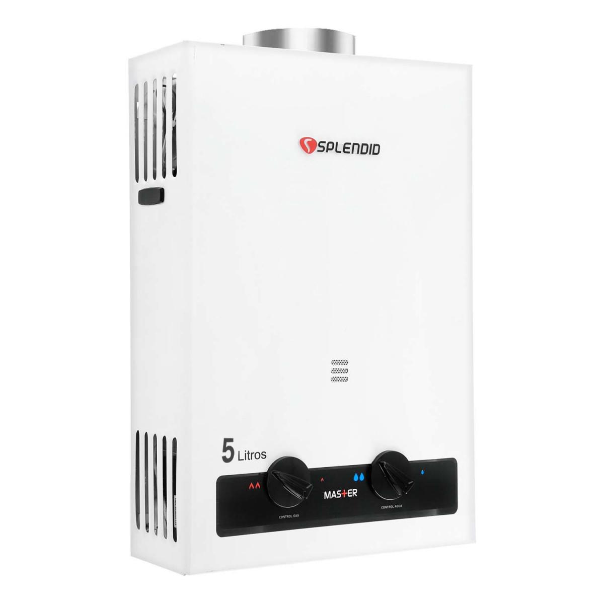 CALEFON SPLENDID GAS LICUADO 5L IONIZADO - 4