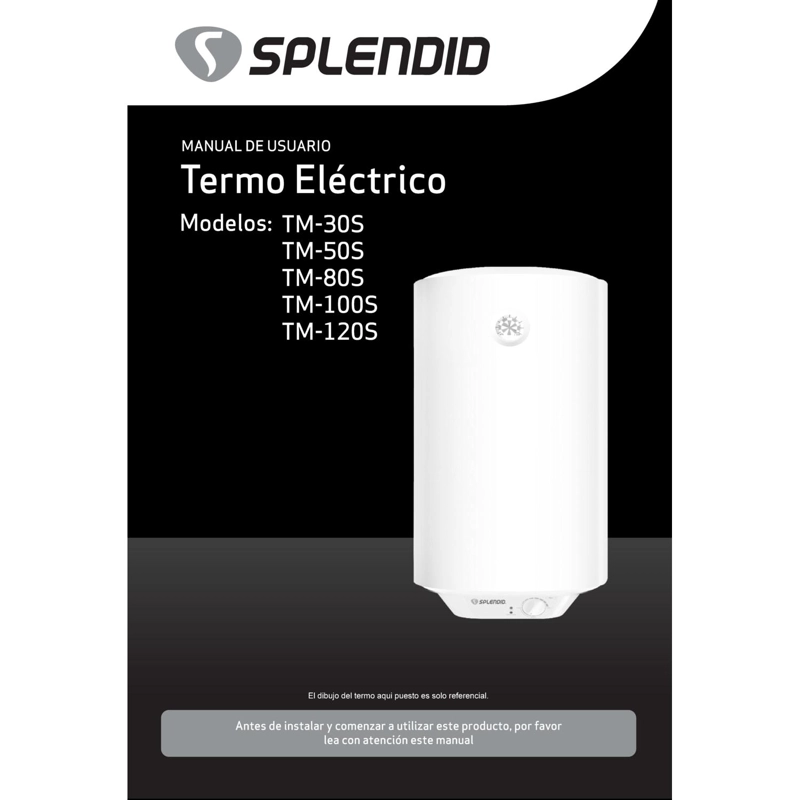 TERMO ELÉCTRICO SPLENDID 50L COLGAR - 9