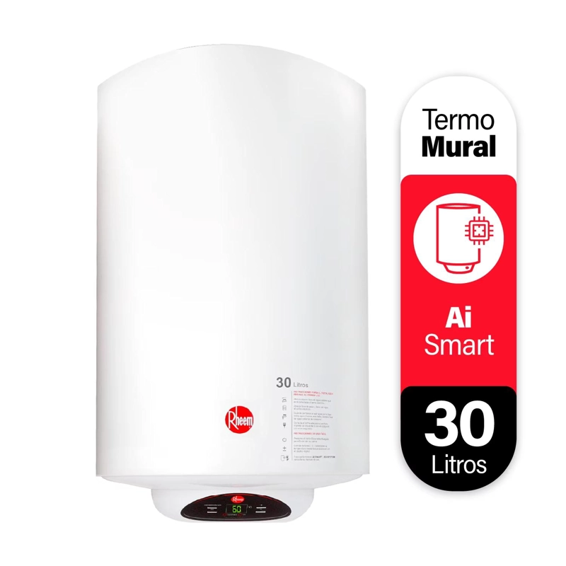 TERMO ELÉCTRICO RHEEM 30L COLGAR - 1