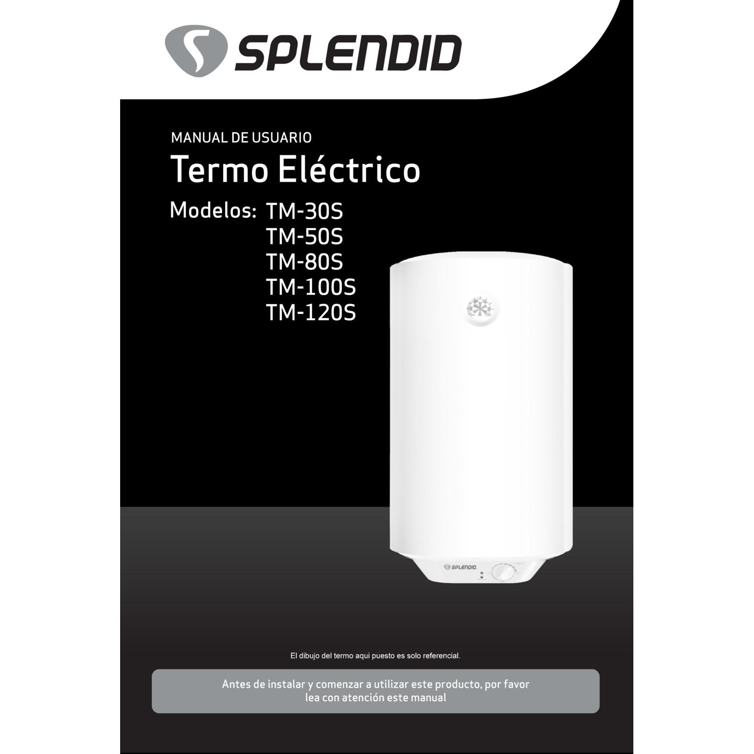 TERMO ELÉCTRICO SPLENDID 120L COLGAR - 6