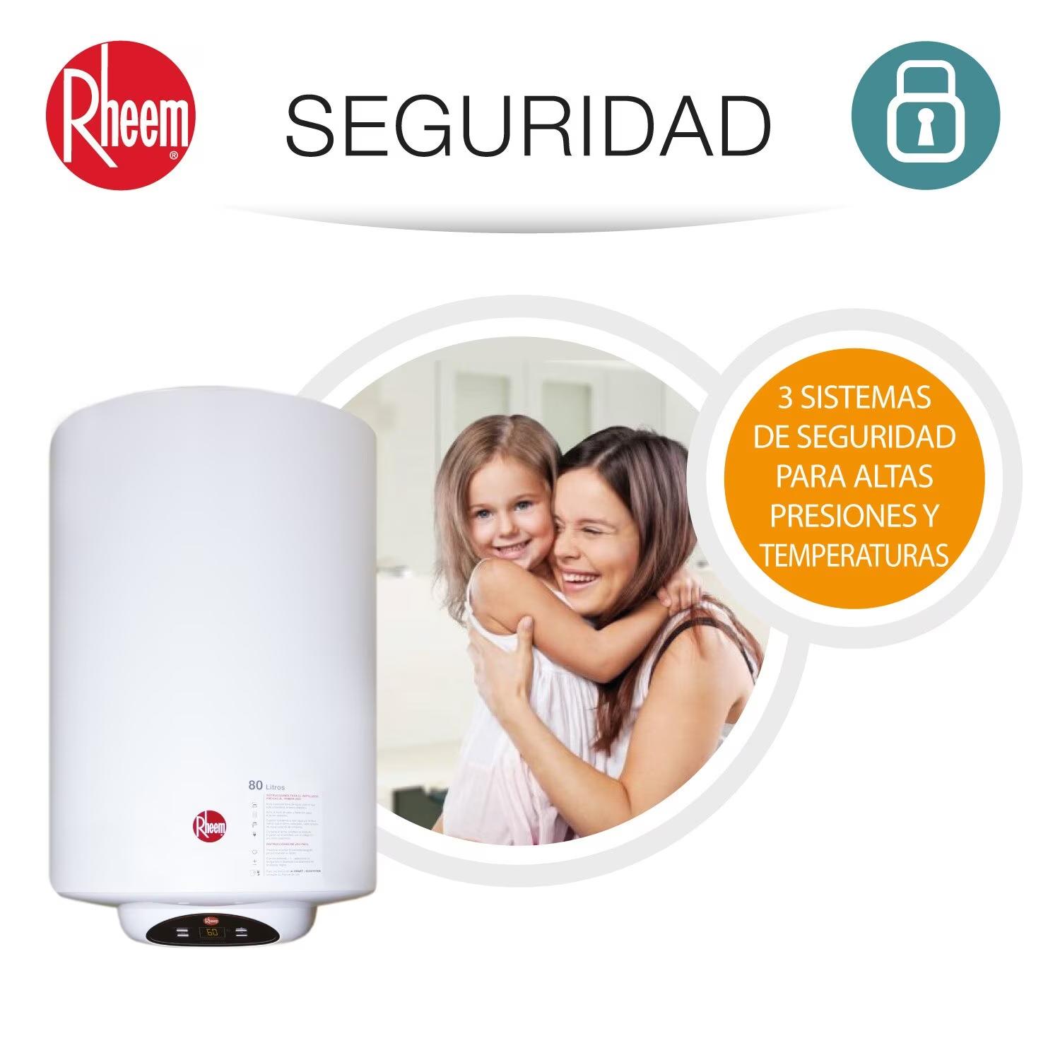 TERMO ELÉCTRICO RHEEM 50L COLGAR - 7