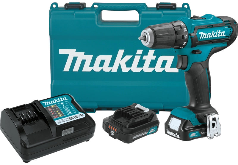 TALADRO MAKITA ATORN. DF332DWAE - 10MM 12V CXT+2B 2AH+C - 1