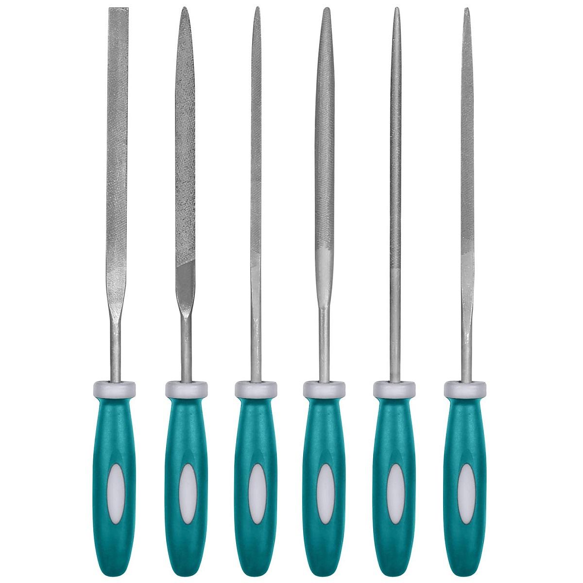 SET LIMAS TOTAL TOOLS THT91462 3MMX140MM 6 PIEZAS - 1