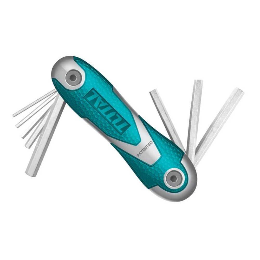 SET LLAVE TOTAL TOOLS ALLEN PORTAT THT1061826 2MM A 8MM - 1