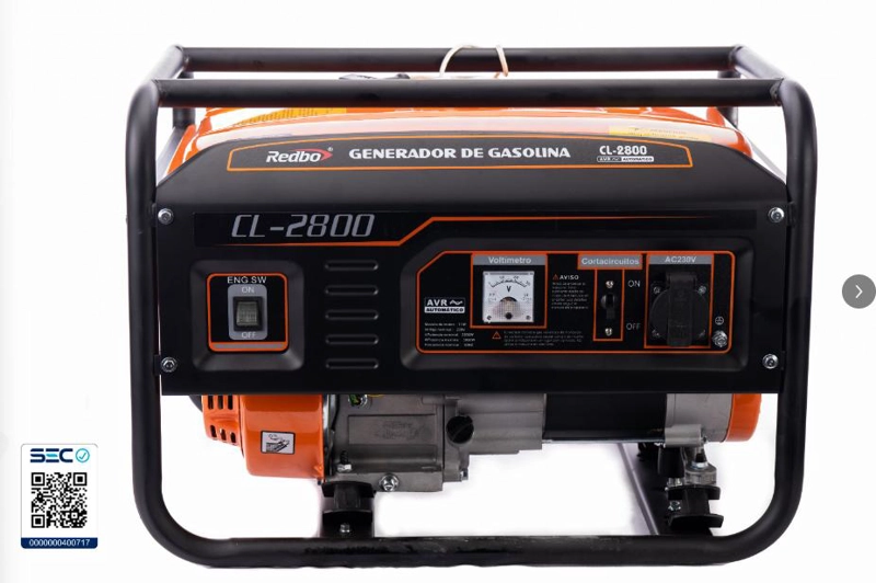 GENERADOR REDBO CL-2800 PARTIDA MANUAL  2800W - 3