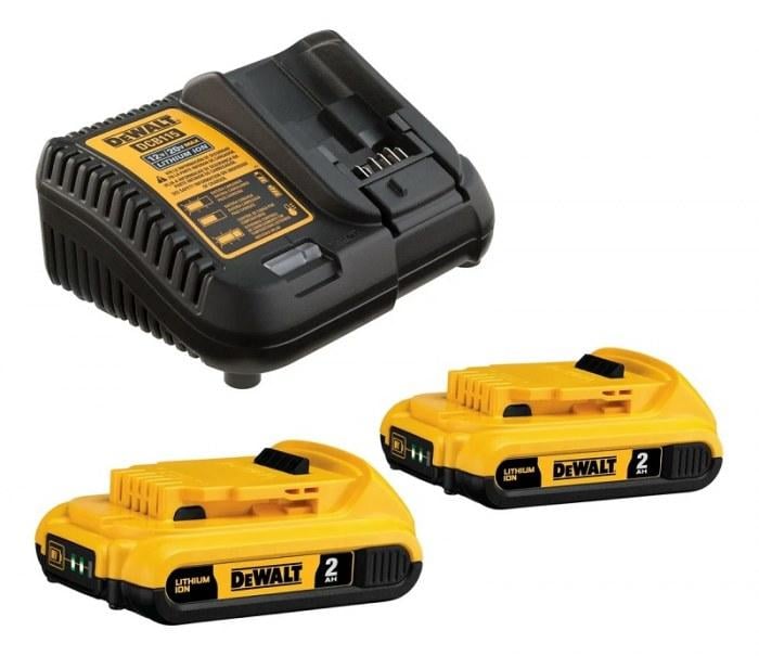 PACK 2 BATERIAS DEWALT 2.0AH 20V DCB203C2- - 1