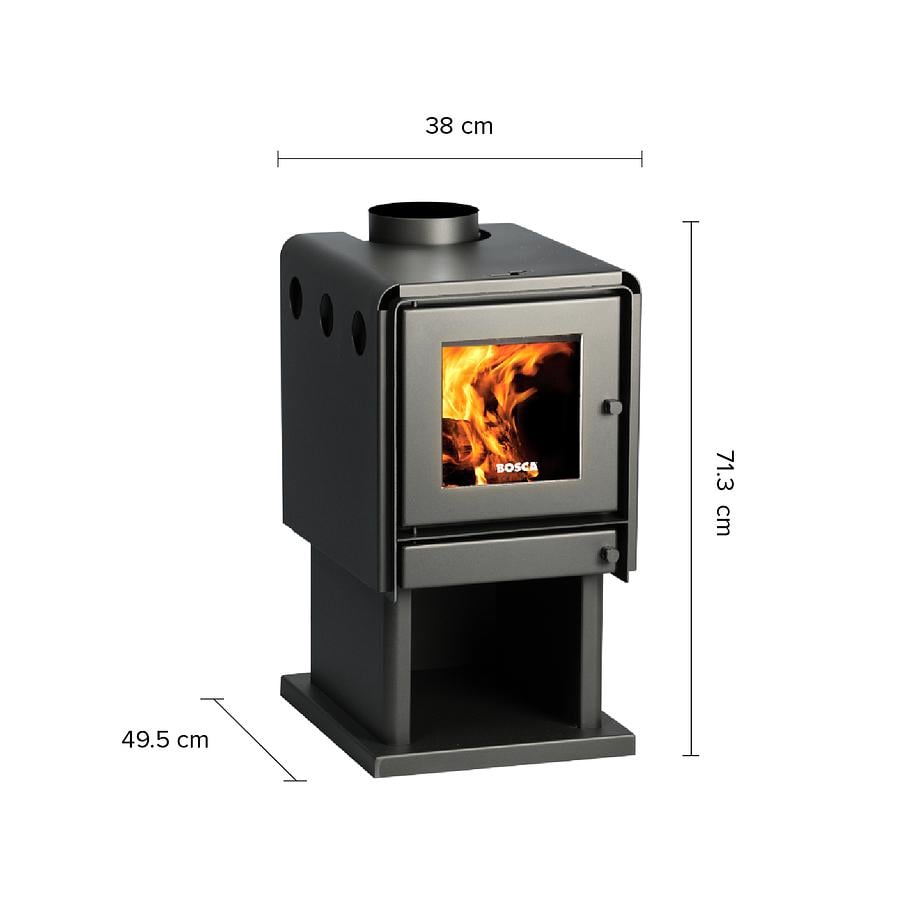 CALEFACTOR BOSCA A LEÑA LIMIT 350 - 2