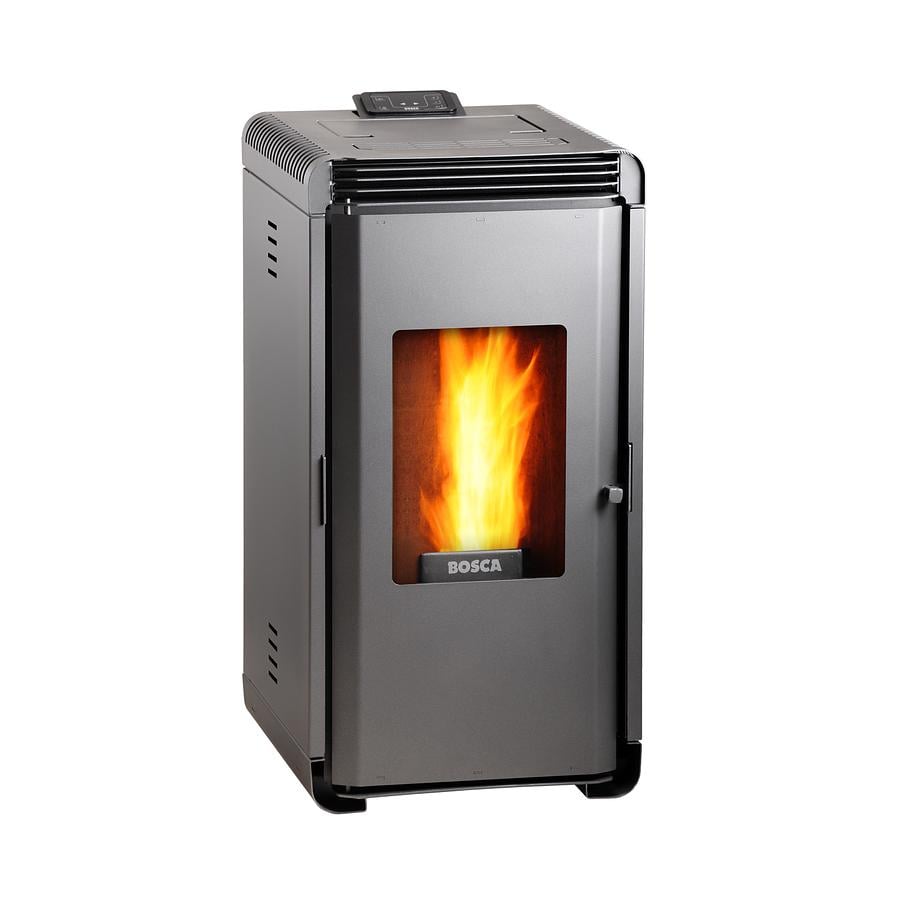 CALEFACTOR BOSCA A PELLET HERA CHARCOAL - 1