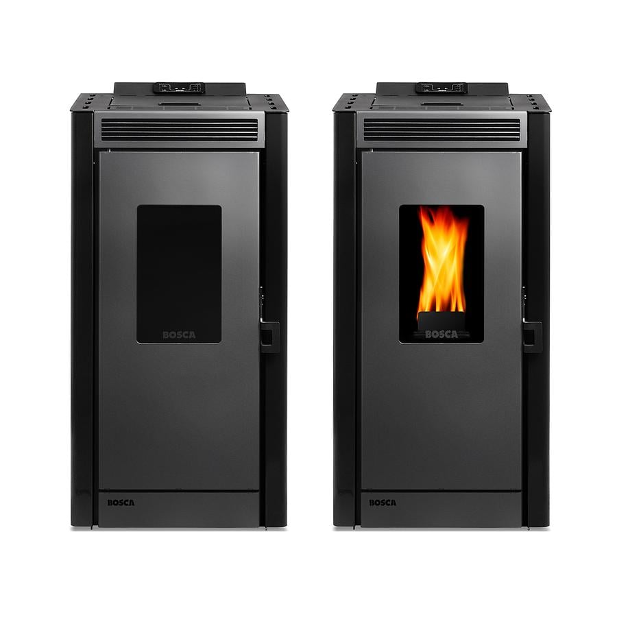 CALEFACTOR BOSCA A PELLET HERA NEGRO BV - 6