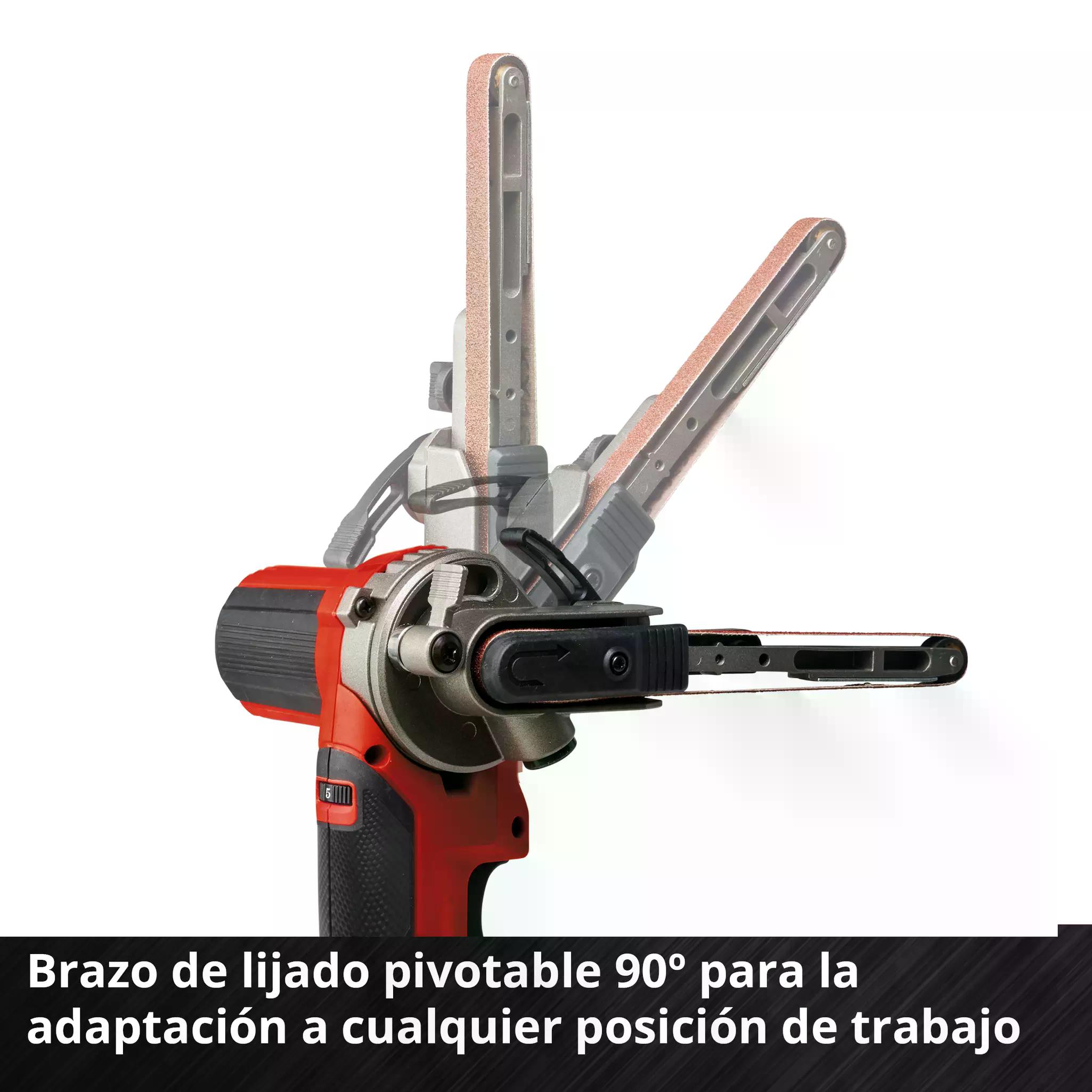 MINI LIJADORA DE BANDA EINHELL TE-BF 18 LI - SOLO 18V - 6