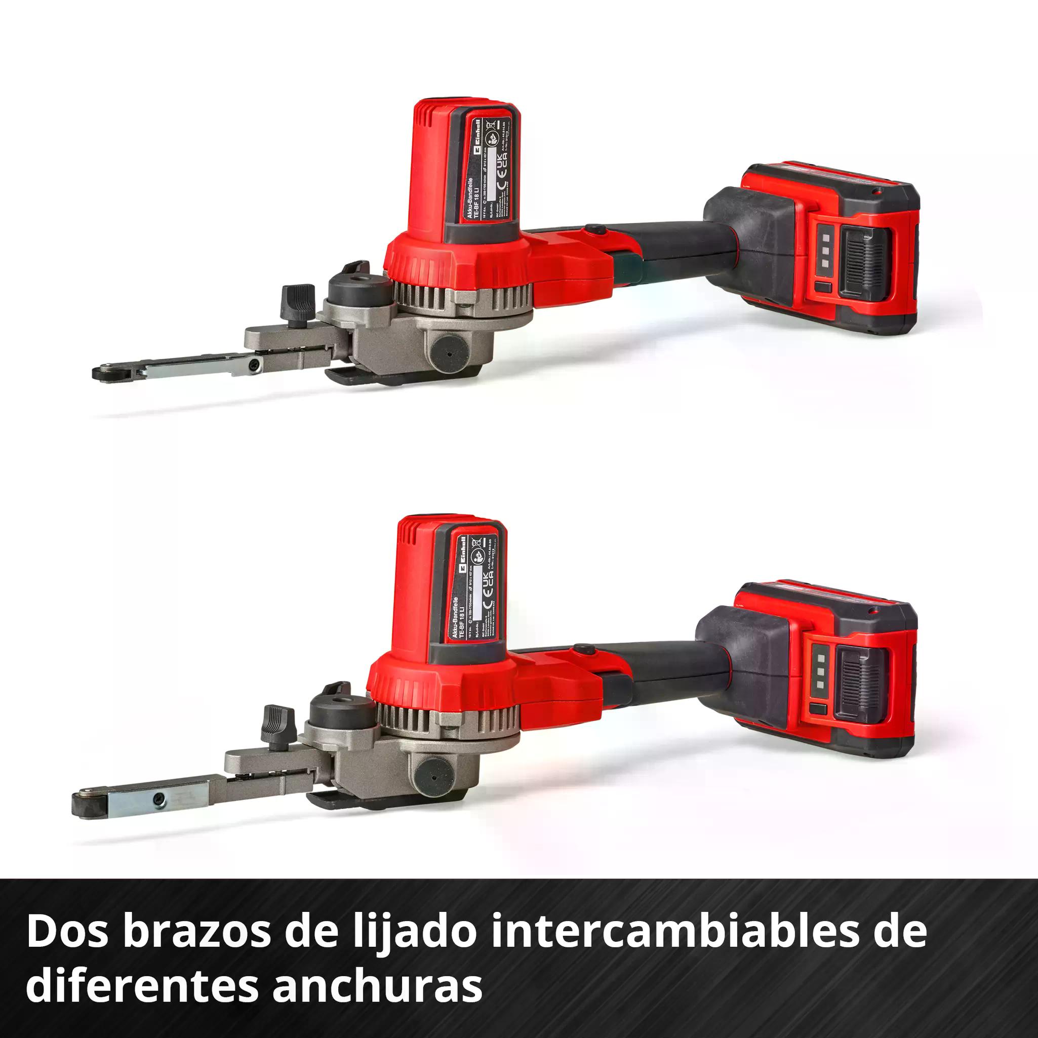 MINI LIJADORA DE BANDA EINHELL TE-BF 18 LI - SOLO 18V - 7
