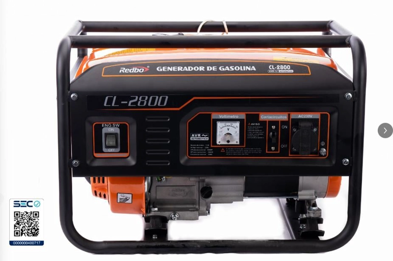 GENERADOR REDBO CL-2800 PARTIDA MANUAL  2800W - 3